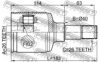 FEBEST 2111-TRCLH Joint, drive shaft
